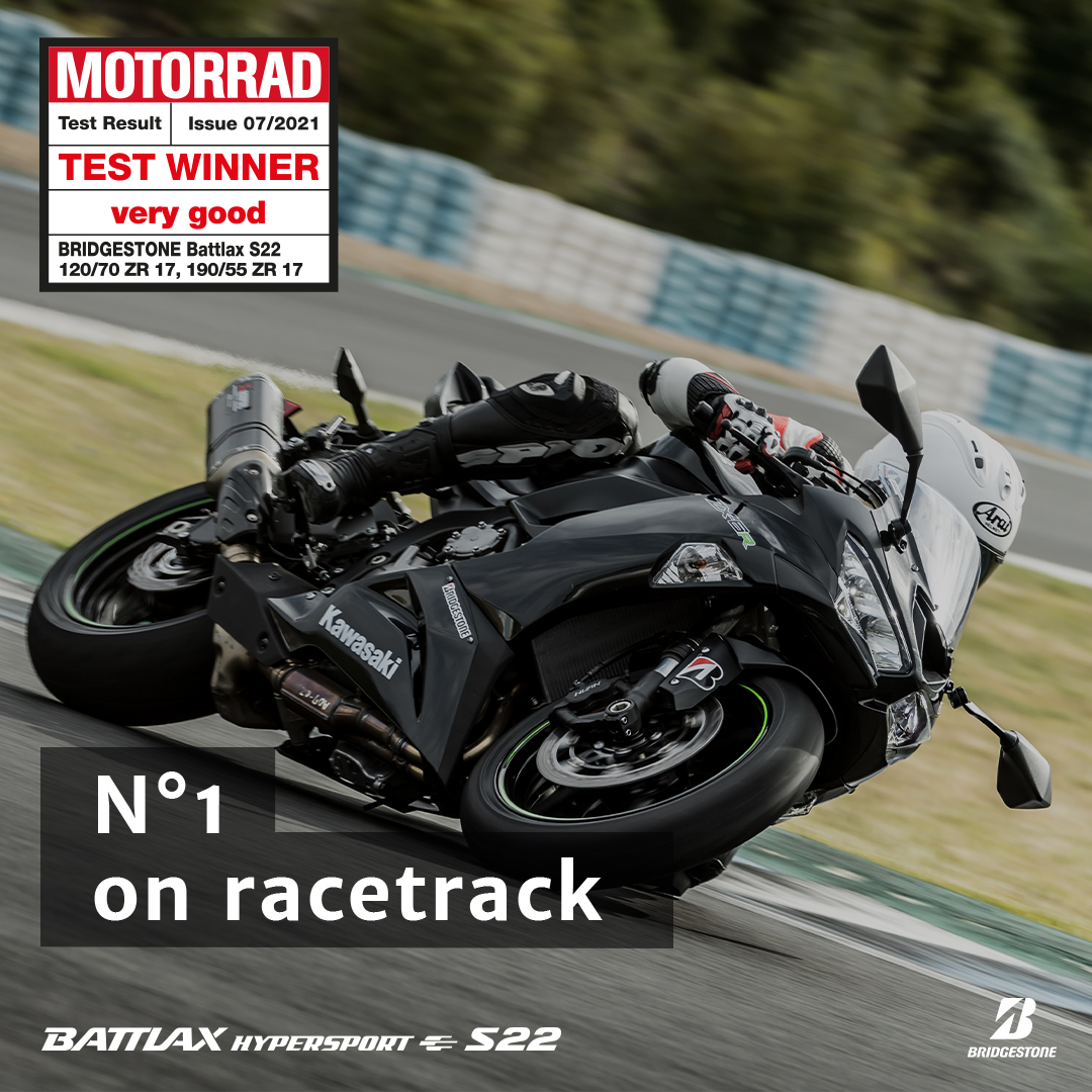 Bridgestone Battlax S22 MOTORRAD Test Winner