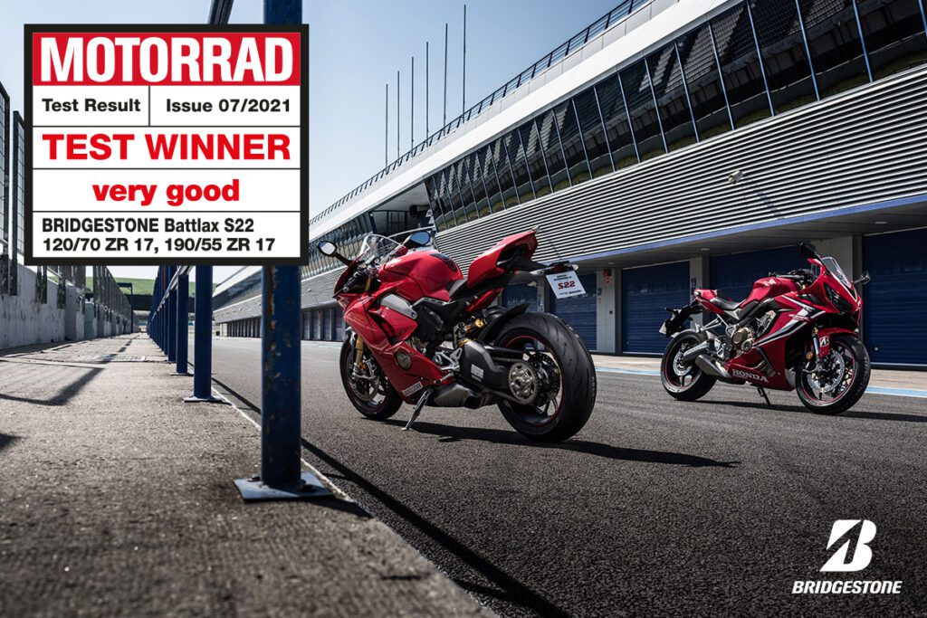 Bridgestone Battlax S22 MOTORRAD Test Winner 