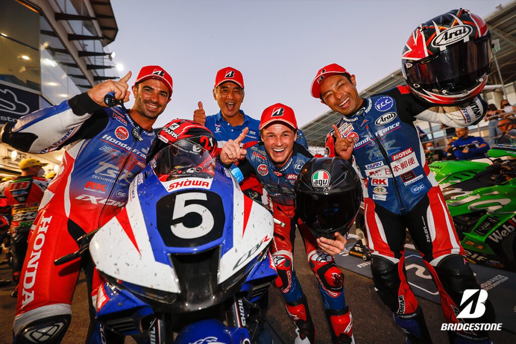 Victory for F.C.C. TSR Honda at Estoril